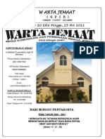 Warta Jemaat 23 Mei 2021