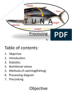 Tuna and Its Steps of Processing
