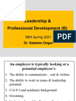 LDPS21 - Seminar - Career Planning