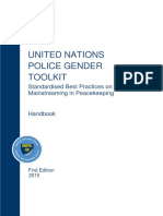 2018 UN PolicePeacekeepingGenderHandbook