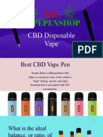 CBD Disposable Vape