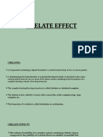 Chelate Effect