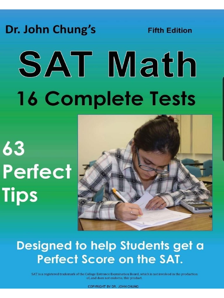 Dr. John Chungs SAT Math by Dr. John Chung | PDF