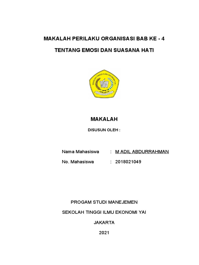 Judul Yang Tepat Untuk Dokumen Tersebut Adalah Pengaruh Faktor