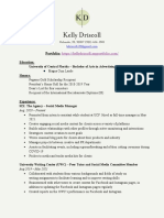 KellyDriscoll Resume 6.21.21