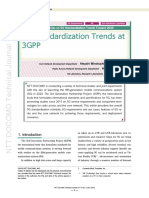 5G Standardization Trends at 3Gpp