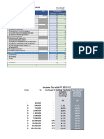 Tax Calculator For Individual Tax Payer: Data Tax Calculation Old Regime New Regime