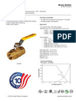 Brass Ball Valve B 300T