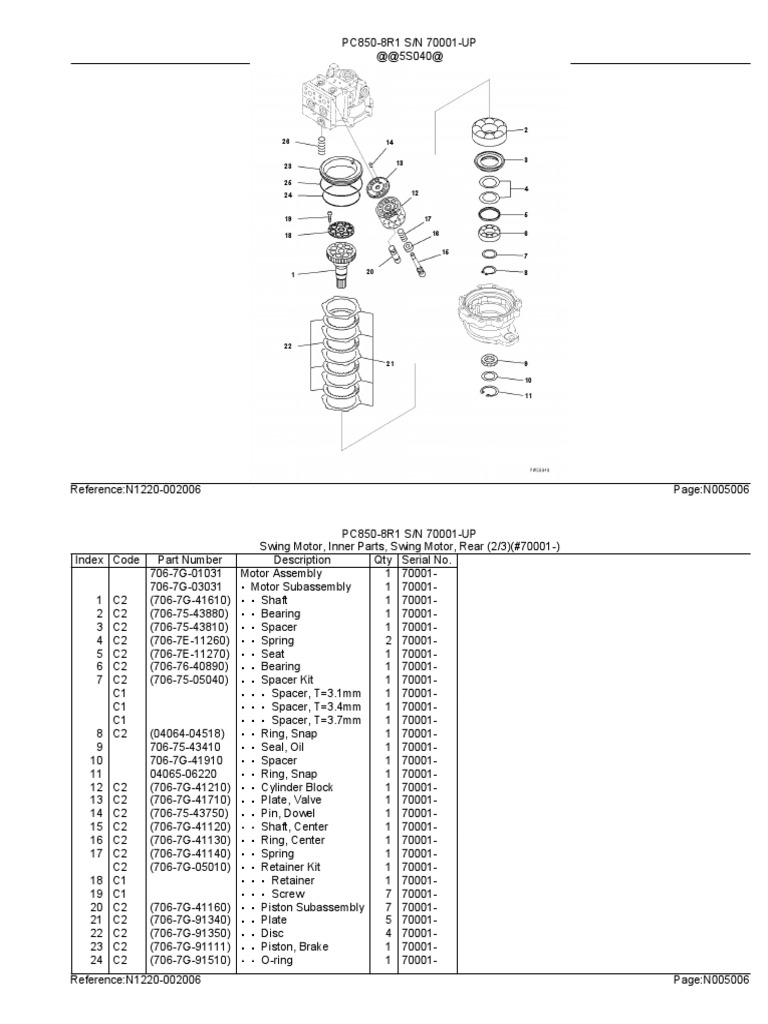 Swing Motor | PDF | Engine Technology | Vehicles