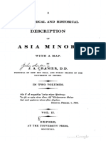 A Geographical and Historical Description of Asia Minor by J.A. Cramer