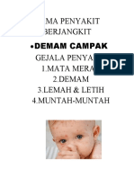 NAMA PENYAKIT BERJANGKIT