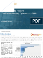 Fastest Growing Cybersecurity Skills Report