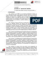 Resolucion Directoral #000190-2021-Dgia/Mc: San Borja, 18 de Junio Del 2021