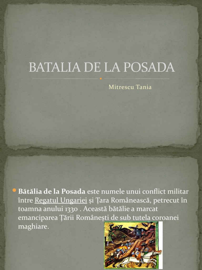 Batalia de La Posada | PDF