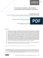 Adicción A Las Redes Sociales en Estudiantes Mexicanos: Percepciones de Discentes y Docentes