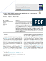 Detección de SARS-CoV-2 Basada en CRISPR y Postamplificación Acoplada Con Un Biosensor Portátil de Ondas Evanescentes