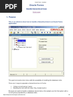 Oracle Forms - Javabean Tree