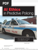 Ai Ethics in Predictive Policing