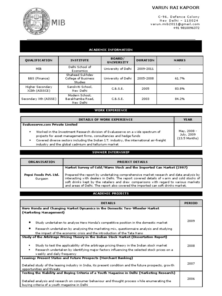 cv-varun-rai-kapoor-pdf-stock-market-competition