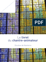Livret Du Chantre-Animateur Du Diocese de Nanterre 2015