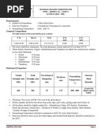 BHEL Technical Specification | PDF
