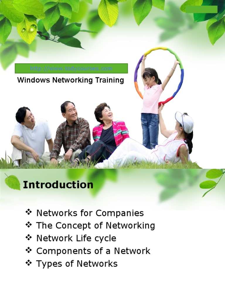 Windows Networking Training Overview | PDF | Computer Network | File ...