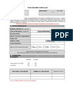 Ficha Resumen Curricular Practicantes 2021