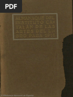 Almanaque Del Instituto Catalán de Las Artes Del Libro. 1913 | PDF ...
