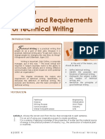 Technical Writing Introduction