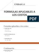 UNIDAD 2-3 Formulas Aplcables Al Costo