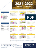 Leander Academic Calendar 21 22
