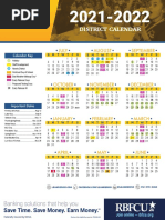 Leander Academic Calendar 21 22 | PDF | Educational Organizations |  Educational Institutions