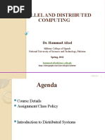 Parallel and Distributed Computing: Dr. Hammad Afzal