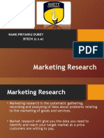 Priyansu Dubey - MT - MM Marketing Research Btech Sem 02