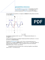 Funciones Trigonométricas Inversas