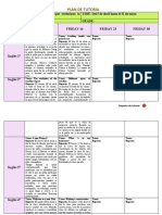 Plan de Tutoría - Viernes 16