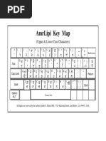 Kruti Dev Hindi Typing Char Map | PDF | Text | Typography