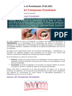 Tratamiento periodontal en fases