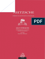 Leo Strauss Nietzsche İyinin Ve Kötünün Ötesinde Pinhan Yayınları