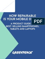 Madeleine Cobbing, Iza Kruszewska, Elizabeth Jardim, Manfred Santen - How Repairable is Your Mobile Device_ a Product Guide to Best-selling Smartphones, Tablets and Laptops (2017, Greenpeace East Asia)