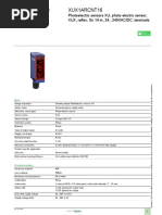 Keyence SR-X300 Code Reader Specs | PDF | Input/Output | Computer Data