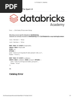 4.1 The Spark UI - Databricks