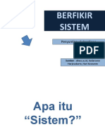 Berfikir Sistem: Penyunting: Suhardiono