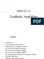 Feedback Amplifiers AED 621 2018