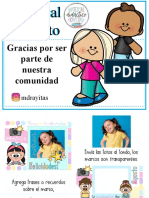 Anuario Escolar Editable 