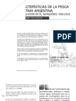 Villemur, Juan Pedro (2001) - Características de La Pesca Marítima Argentina. Su Involución en El Quinquenio (1996-2000)