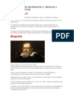 Galileu Galilei: pai do método científico