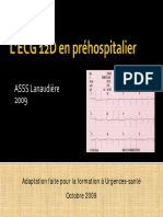 ECG 12D en Préhospitalier ASSS Lanaudière Diapo