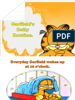 Garfield's Daily Routine