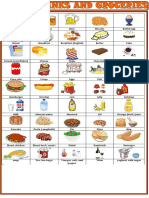 Food Drinks and Groceries Pictionary Picture Dictionaries - 77305